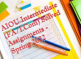 solved assignment spring 2022 fa